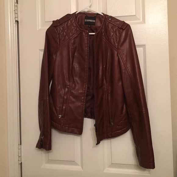 Final price!! Express leather jacket