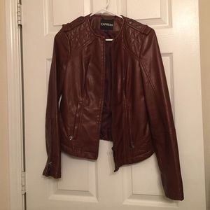 Final price!! Express leather jacket