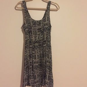 tribal print dress