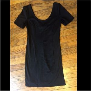 Silence + Noise Small Black Bodycon Dress