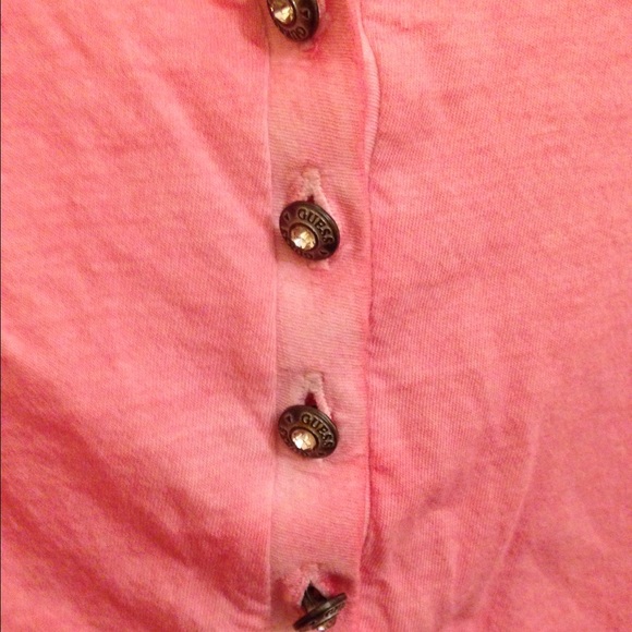 Final Price Guess long sleeve 4 button T - Picture 2 of 4