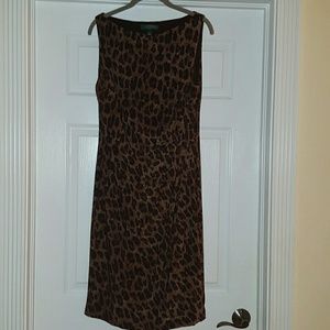 Ralph Lauren Leopard print dress