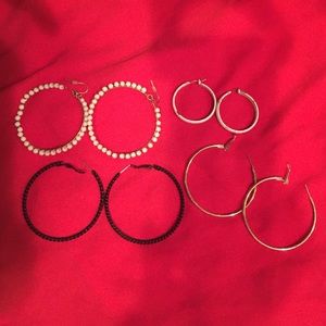 Hoop earrings