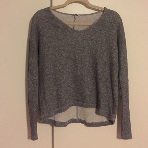 grey sweater