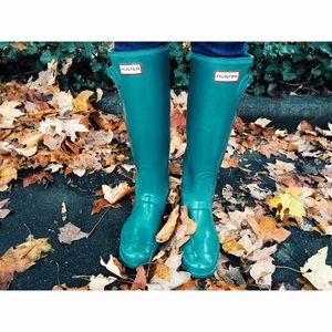 Hunter rain boots