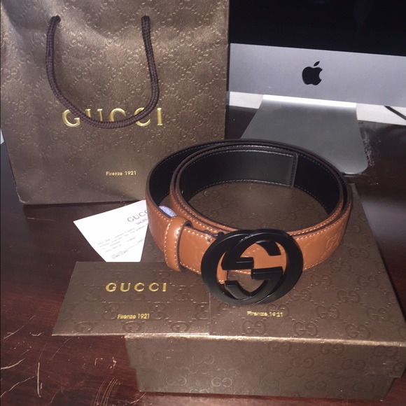 Gucci mens belt