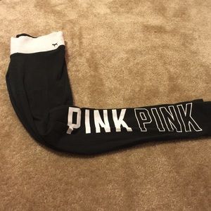 Pink yoga legging