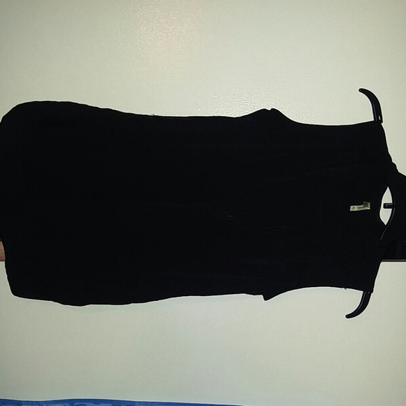 Sleeveless Black Tank