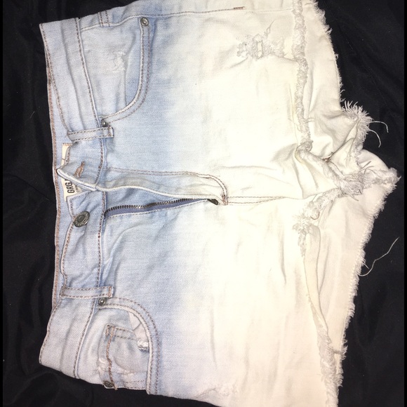 Garage two-toned high waisted shorts