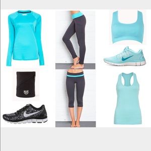 Forever 21 Activewear Yoga Pants Leggings Capris