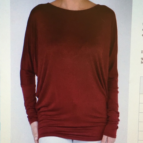 Lea Dolman Sleeve Jersey Top