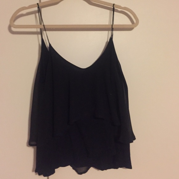 black tank top