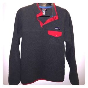 Women's Large Gray Patagonia Synchilla Fleece