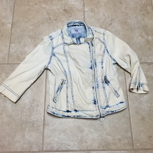 SALE Acid wash jean jacket