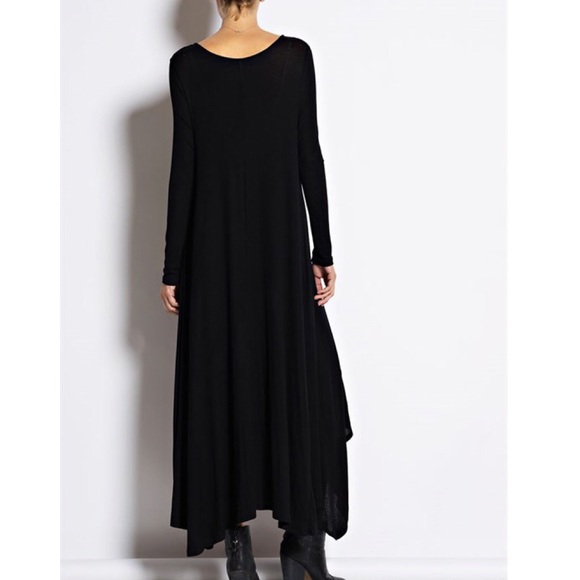 "Compass Rose" Long Sleeve Maxi Dress - Picture 4 of 4