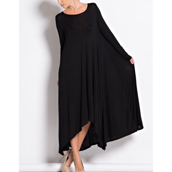 "Compass Rose" Long Sleeve Maxi Dress - Picture 3 of 4