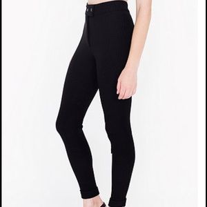 American Apparel Black riding pant