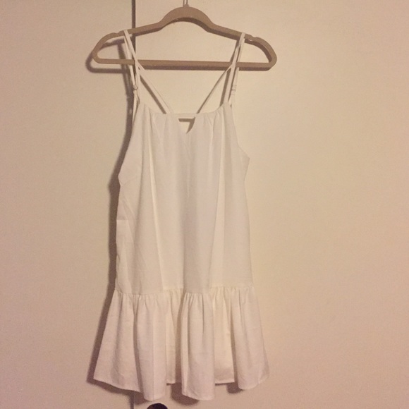 white dress