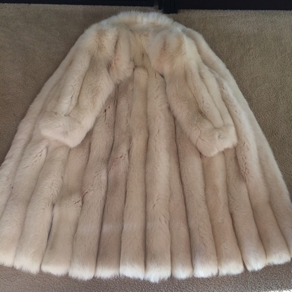 Arctic Fox Fur Coat from Neiman-Marcus