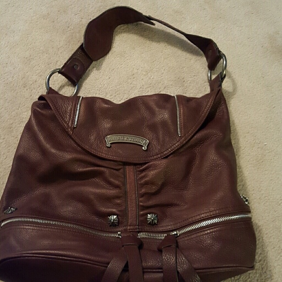 B. Makowsky  cognac leather bag.