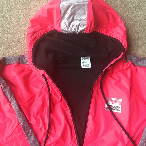 XS/S PINK Anorak HalfZip Hoodie - Picture 4 of 7