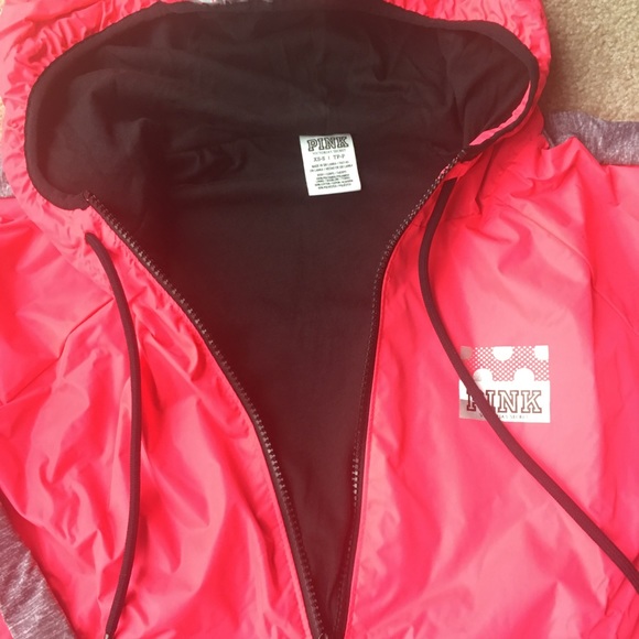 XS/S PINK Anorak HalfZip Hoodie - Picture 6 of 7