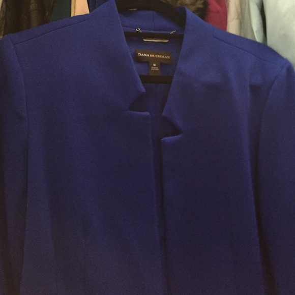 Dana Buchman blue blazer. Wore once