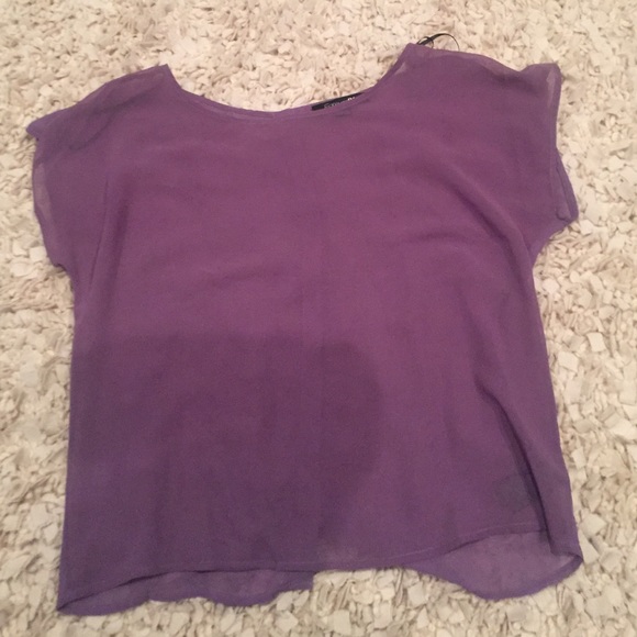 Purple forever 21 top