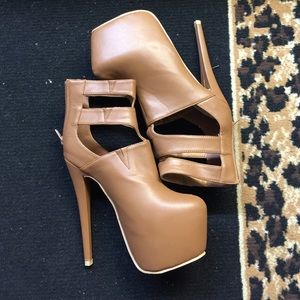 New Tan Pumps