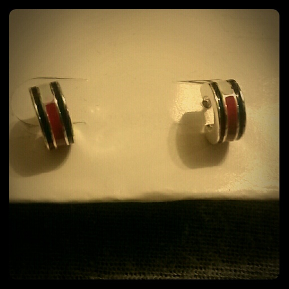Tommy Hilfiger loop earrings