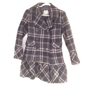 Esprit plaid peacoat
