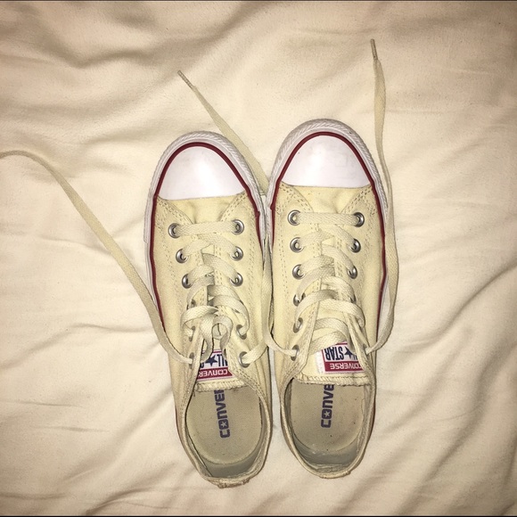 off white converse poshmark