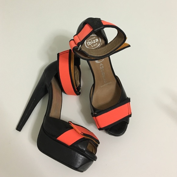 Jeffrey Campbell Smoosh heels Size 7