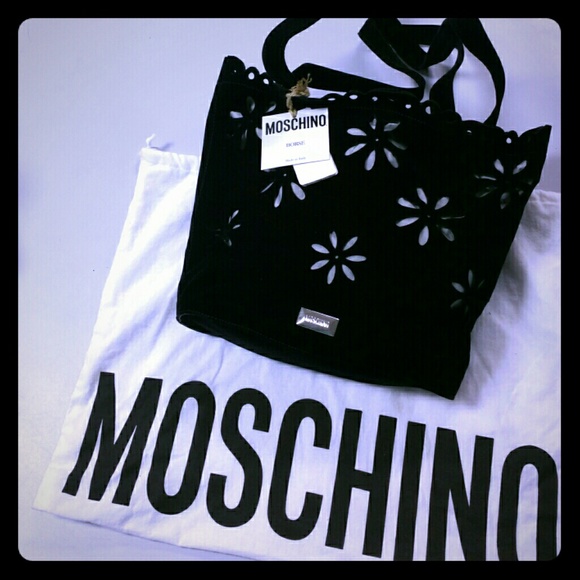 SOLD**Moschino Black Bag