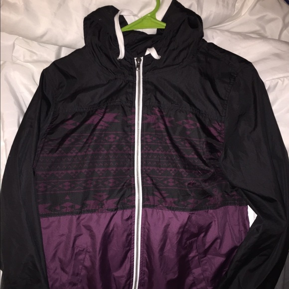 Athletic zip hoodie
