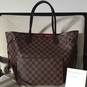 💯 Authentic Louis Vuitton Neverfull MM