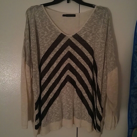 Chevron Stripped Sweater