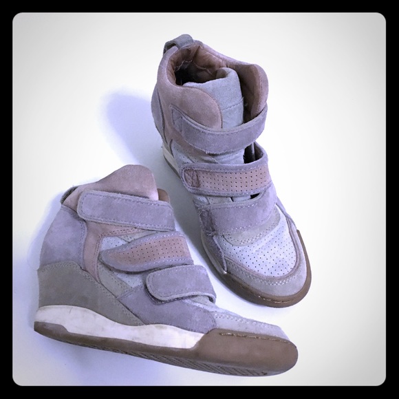 Ash wedge Velcro sneakers size 37