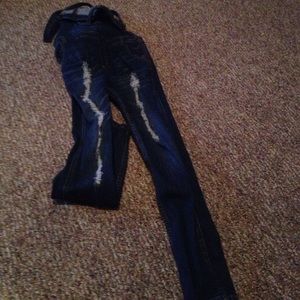 Jean overalls