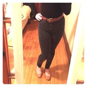 American eagle grey sky high jeggings