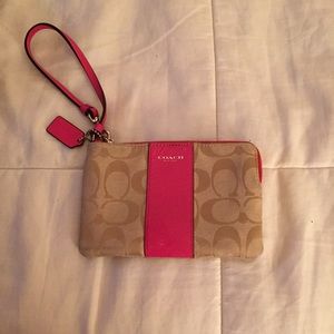 Pink/tan
