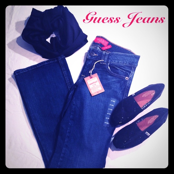 Guess Denim - NWT Guess Sweetheart Flare 178 Jeans Stretch 27 Rg