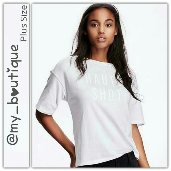 Old Navy Tops - 🎀200k Follower Sale🎀           White Graphic Tee