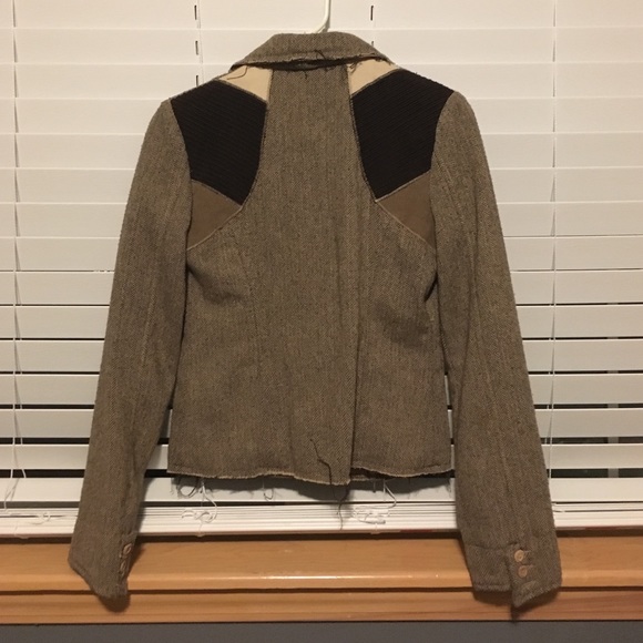 Fun brown blazer - Picture 2 of 4