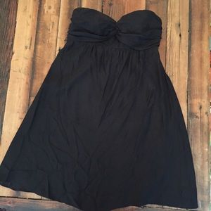 Black Limited Strapless Dress