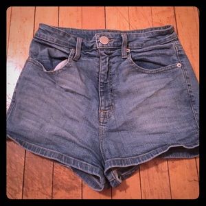 BDG super high rise spade pin up shorts