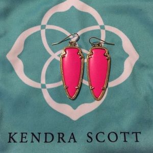 Kendra Scott Hot Pink Sky Earrings