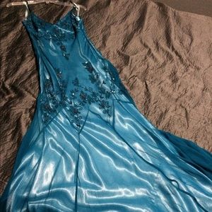 Lapel Boutique beaded evening dress