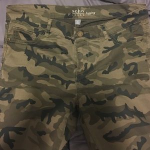 Camo jeggings