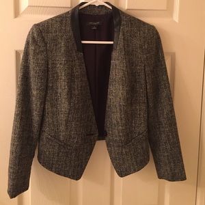 Ann Taylor cropped suit jacket size 0